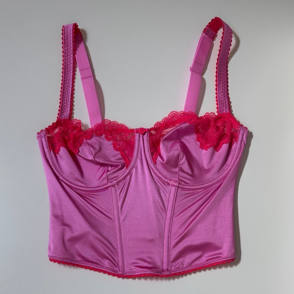 RARE Skims corset Valentine’s Day pink - Picture 2 of 4